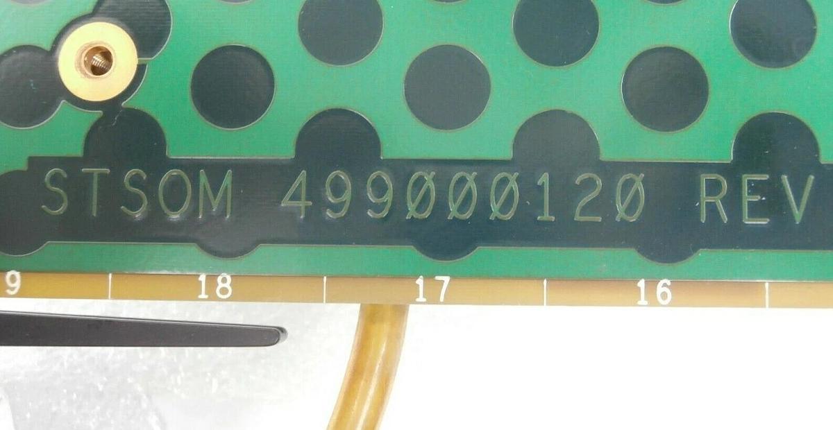 Used Schlumberger 96151218 SOM_ST PCB Card STSOM 499000120 799000120 Rev. 5 Working