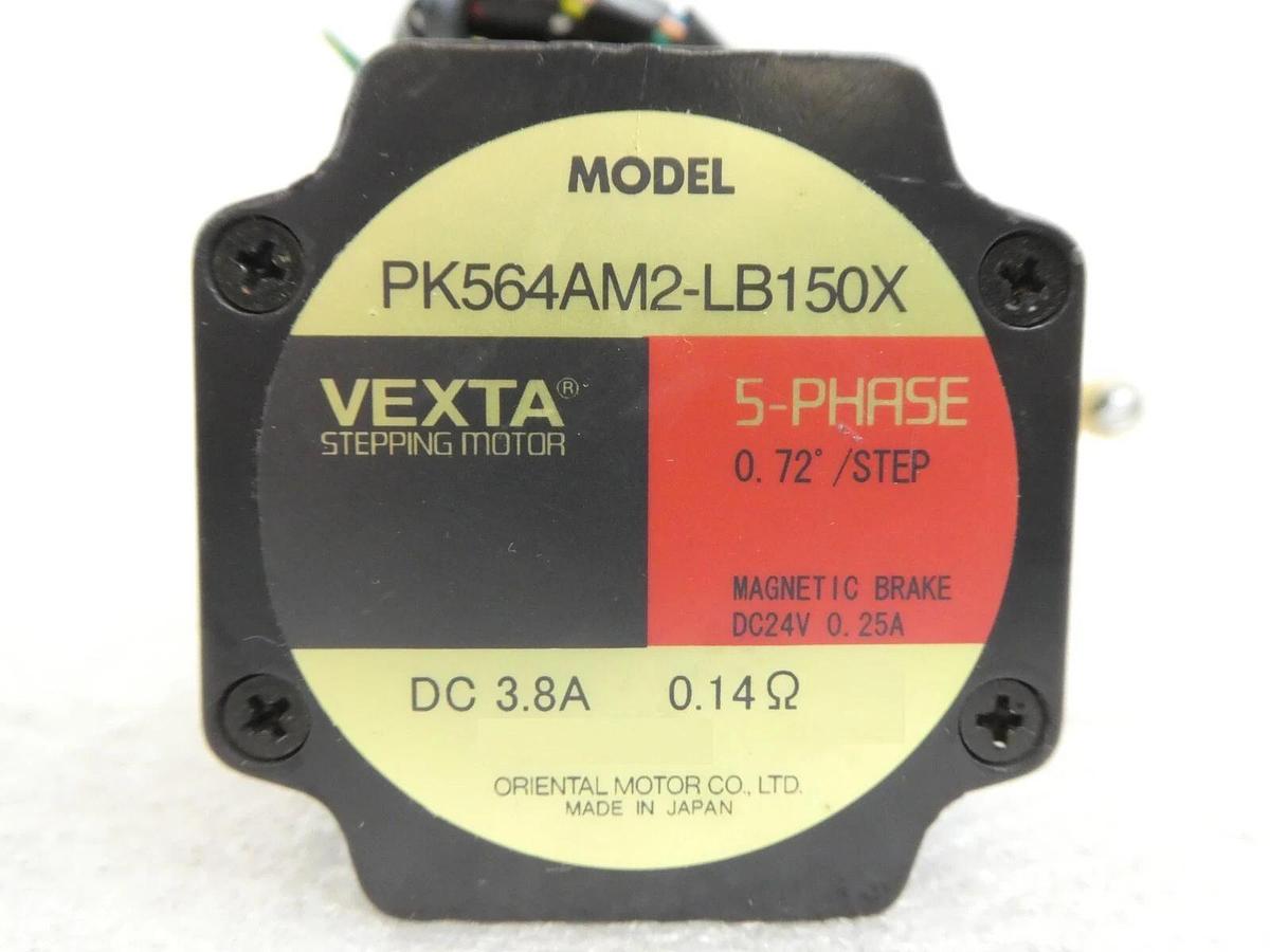 Used Oriental Motor PK564AM2-LB150X Lineard Motor VEXTA Right Bias Lot of 4 Working