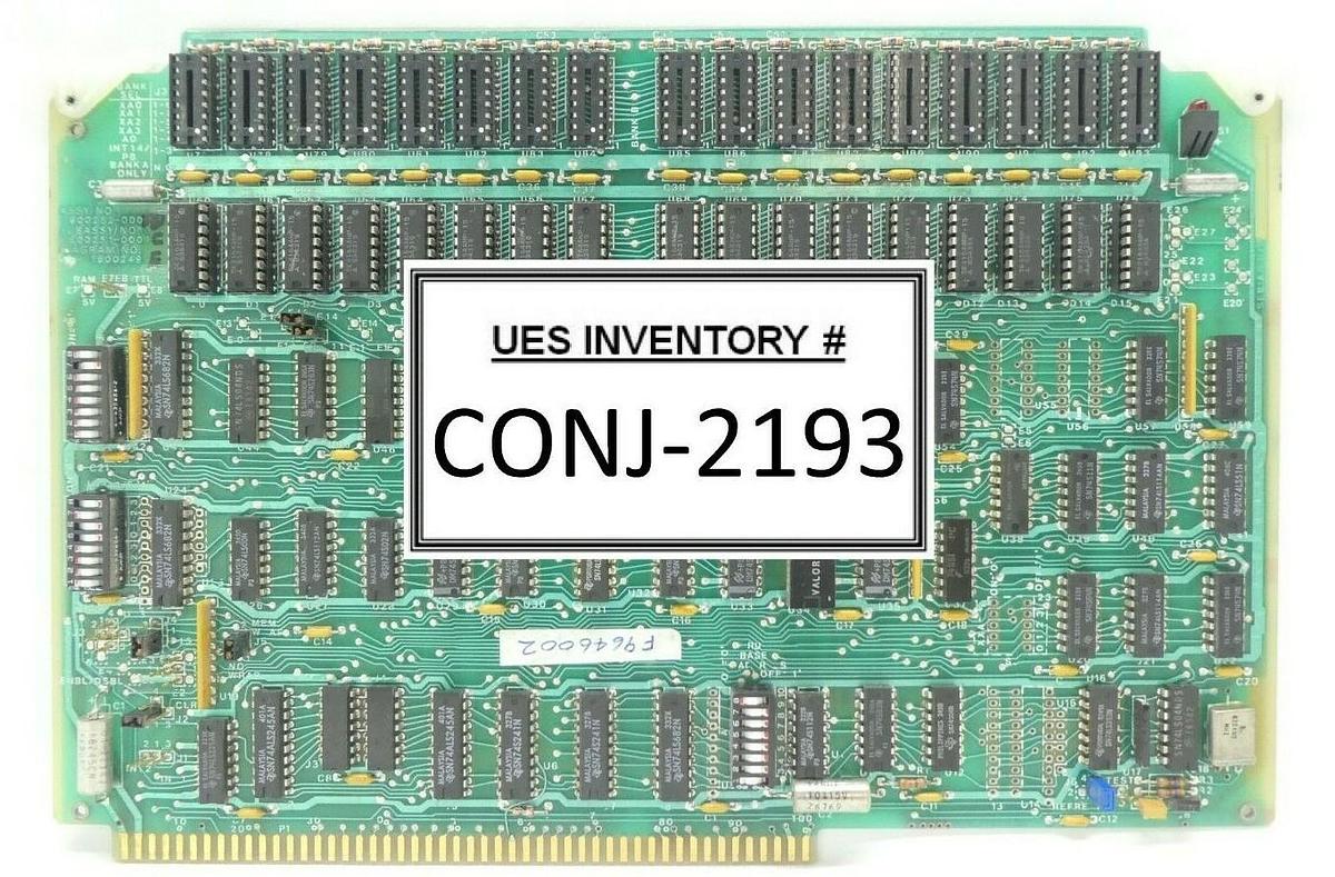 Used Texas Instruments 1600252-0006 RAM Module PCB Card TM990/203A-3 Varian F9646002