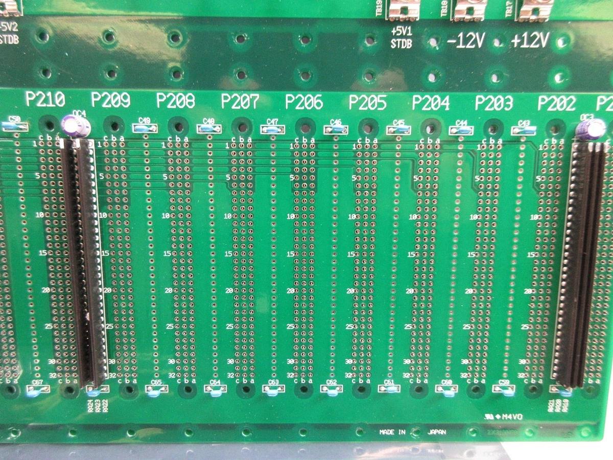 Used Nikon Precision RBP-21WH-I/NIK VME System Bus Backplane Board PCB NSR Working