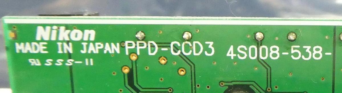 Used Nikon 4S008-538 Optical Sensor PCB Assembly PPD-CCD3 NSR-S205C Working Surplus