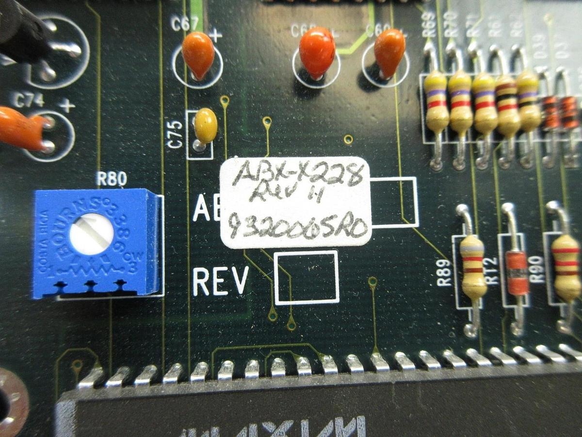 Used ETO Ehrhorn Technological Operations ABX-X228 RF Generator PCB ABX-X247 Working