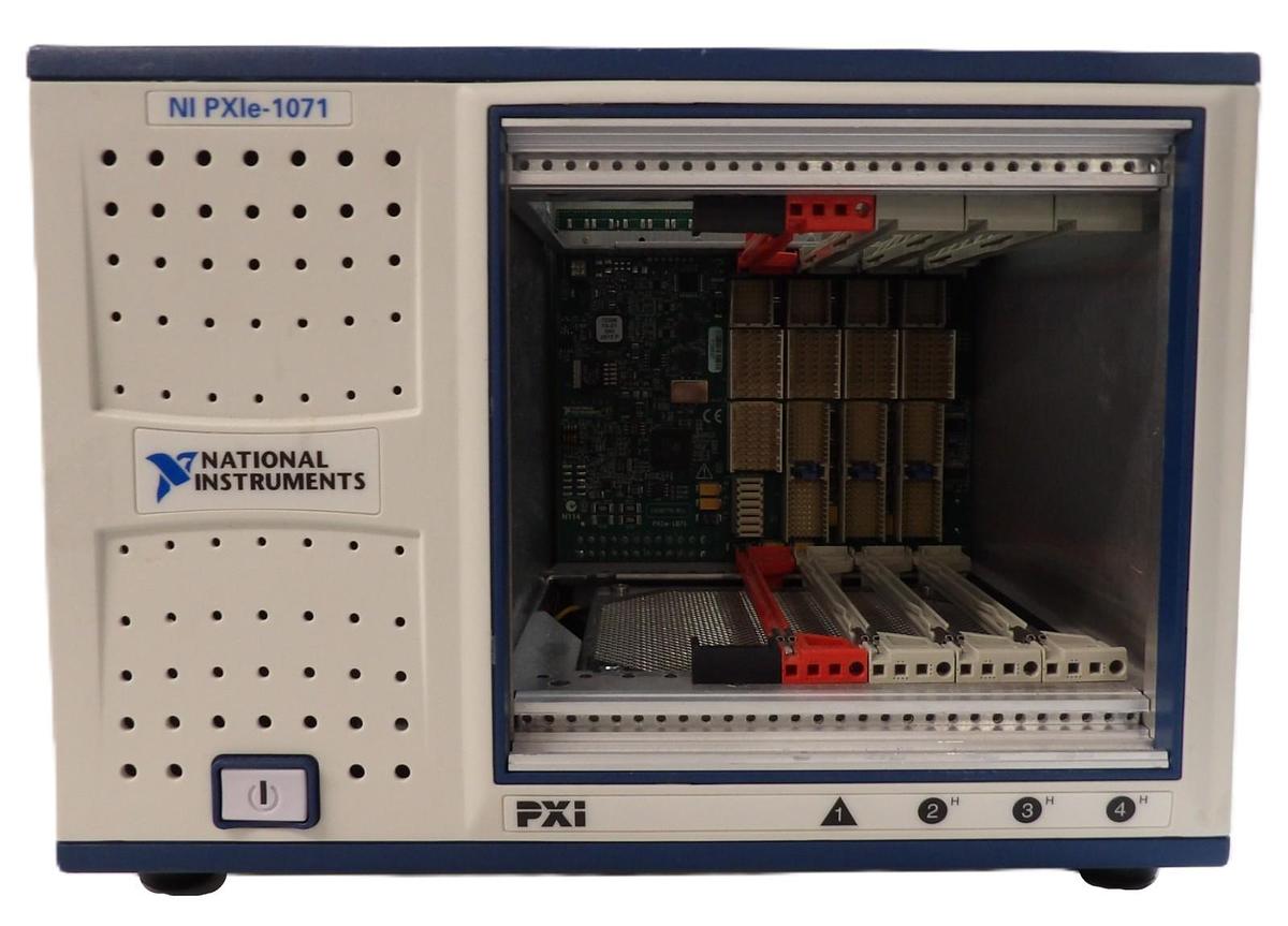 Used PXIe-1073 National Instruments 195659B-01L PXI Express Chassis Working Surplus