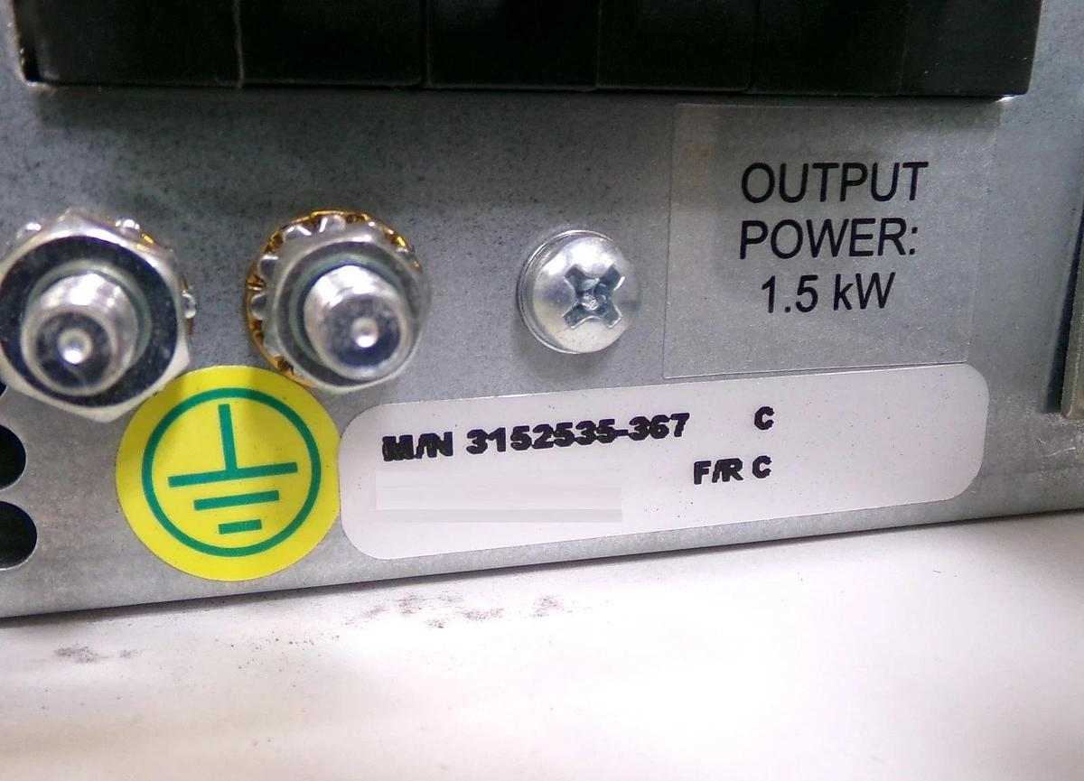 Used DC Pinnacle Plus 1.5kW AE Advanced Energy 3152535-367 DC Power Supply Surplus