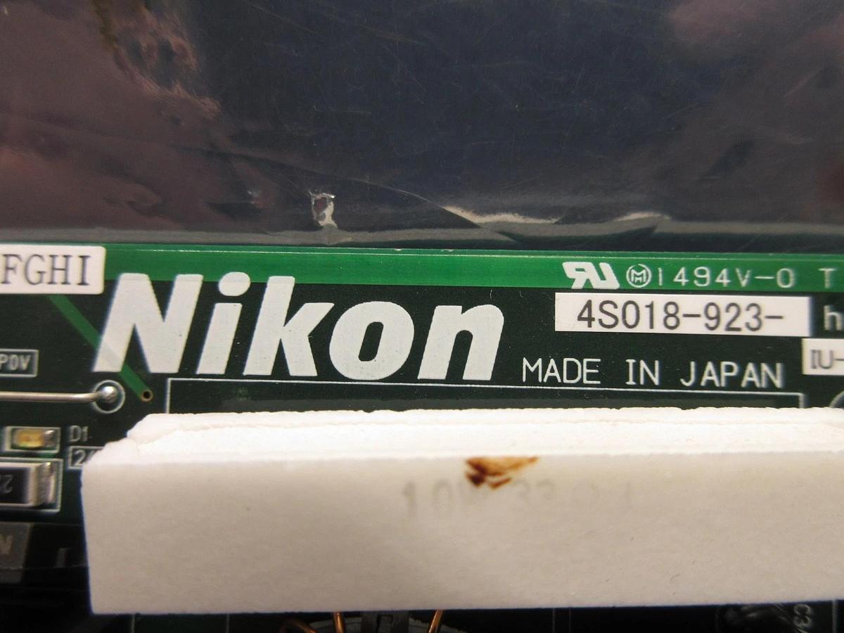 Used Nikon Precision 4S018-923 Power Distribution PCB IU-PWR1-X4P NSR-S307E Working