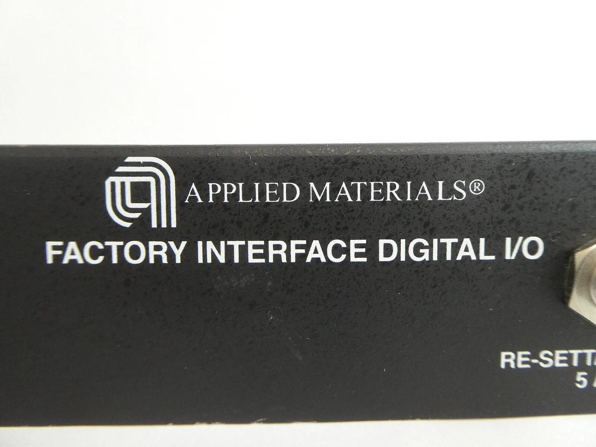 Used MKS Instruments AS01225G-03 Factory Interface Digital I/O Module Working Surplus