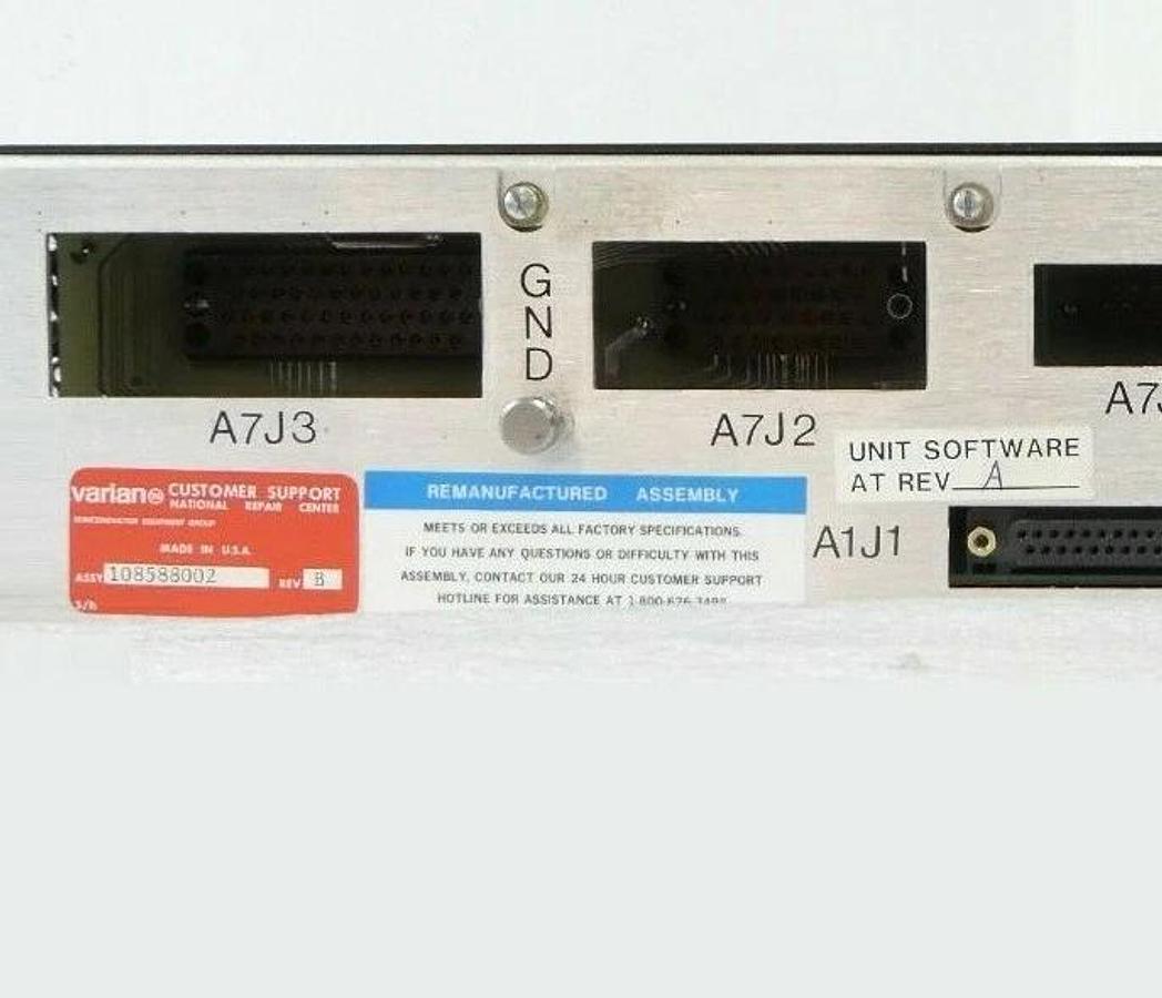 Refurbished Varian 108588002 Dose Processor Ion Implanter 350D VSEA Manufacturer Refurbished