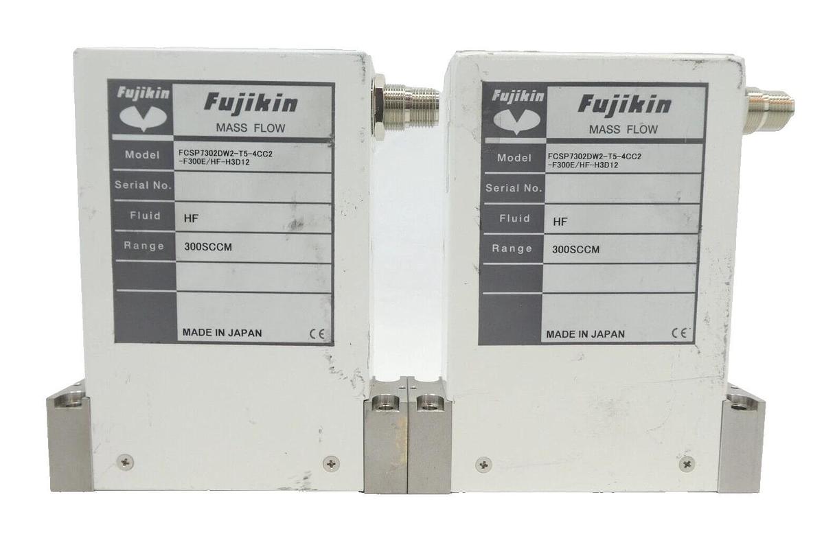 Used Fujikin P7000 Mass Flow Controller MFC P7000E P7000D Reseller Lot of 5 Working