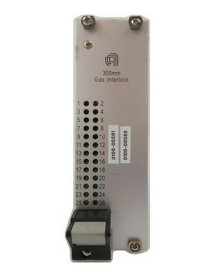 Used AMAT Applied Materials 300mm Gas Interlock PCB Card 0100-00580 0100-00581 Spare