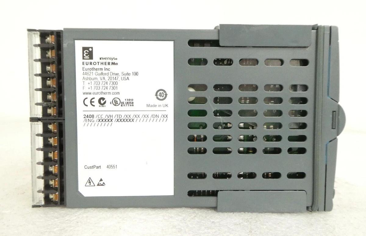 Used Eurotherm 2408 Process Temperature Controller Invensys 40551 Working Surplus