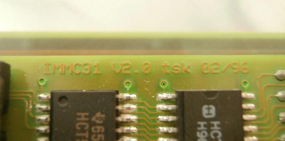 Used Intec Electronic TC V2.1 Processor Contoller Board PCB IMCC31 V2.0 Used Working