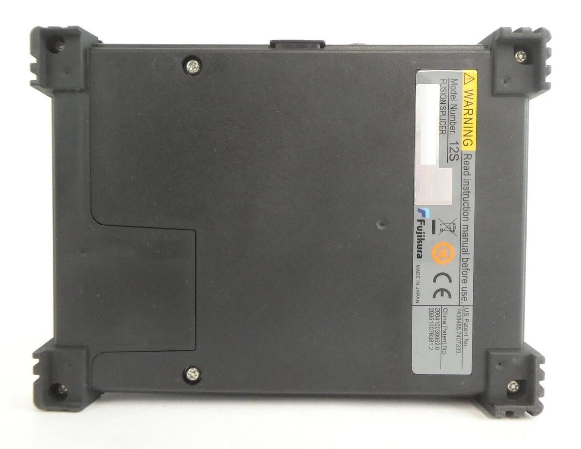 Used Fujikura 12S Fiber Optic Fusion Splicer Version 01.15 Working