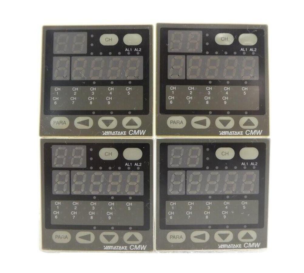 Used Yamatake CMW200A102 Process Controller CMW Reseller Lot of 4 TEL Lithius Working