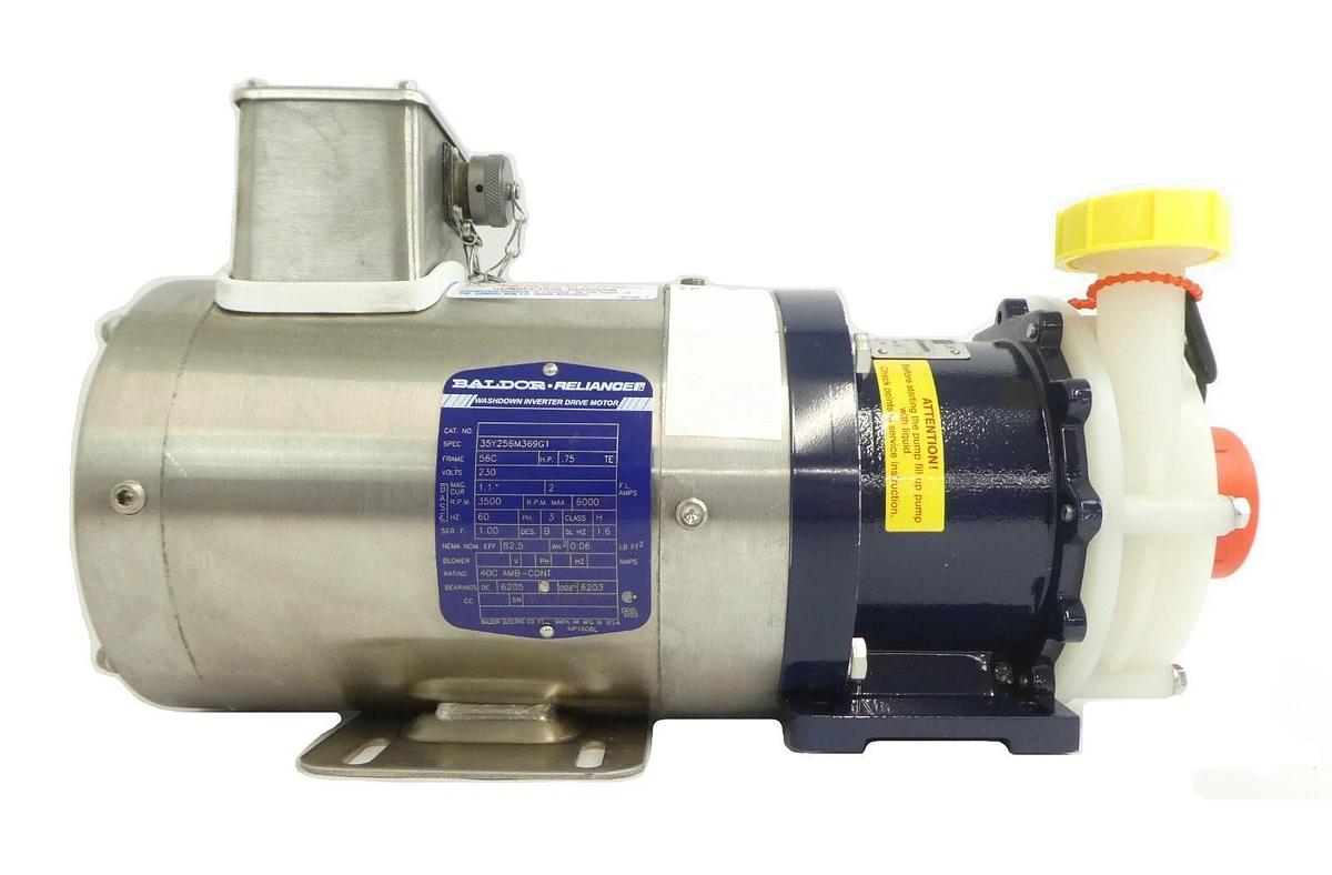 Baldor 35YZ56M369G1 Washdown Inverter Drive Motor Assembly LAM New Surplus