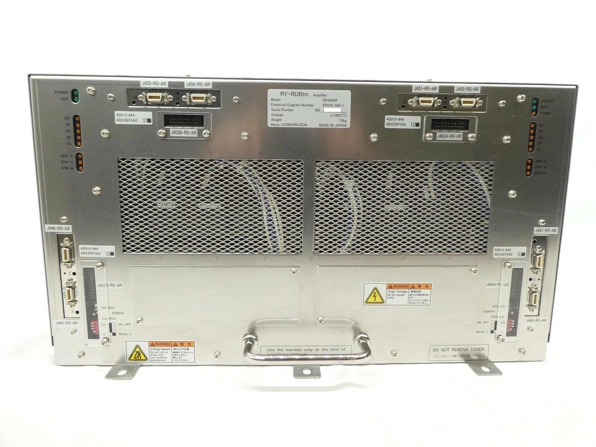 Used Nikon 4T070-339-1 RY-RUBtm Amplifier Module SPA494F 4S013-944 NSR Series Working