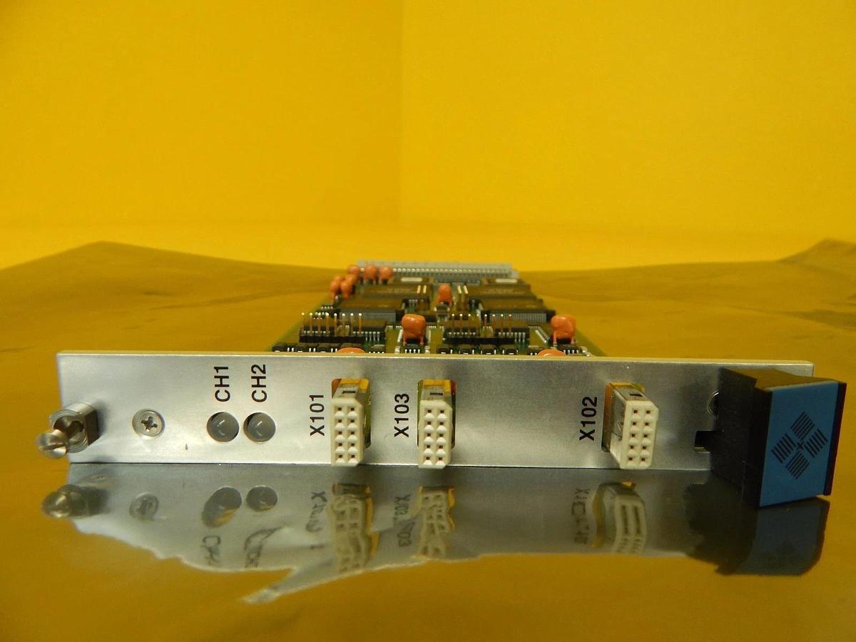 Used ASML 4022.437.1053 2-Channel Processor Board PCB Card Used Working