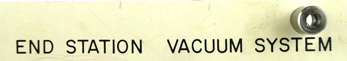Used Varian Ion Implant Systems D70854-1 End Station Vacuum System Module Working
