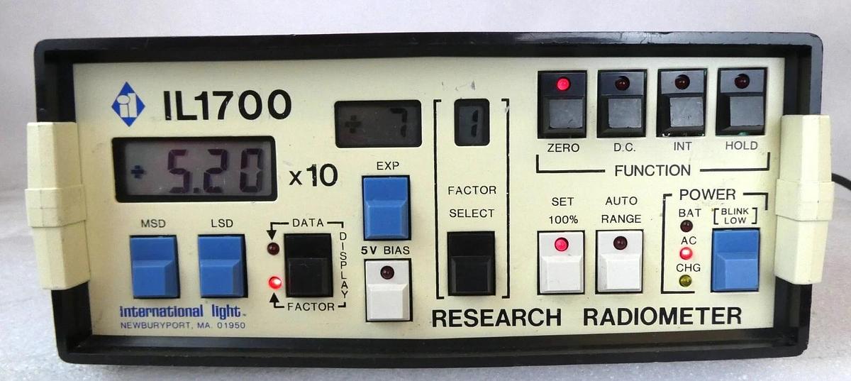 Used International Light Technologies IL1700 Research Radiometer Module Working Spare
