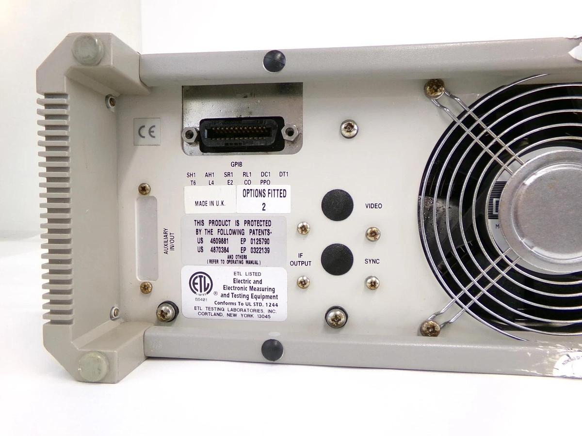 Used IFR 2040 10khz-1.35Ghz Low Noise Signal Generator Opt. 2 9.12 Error 04 Untested