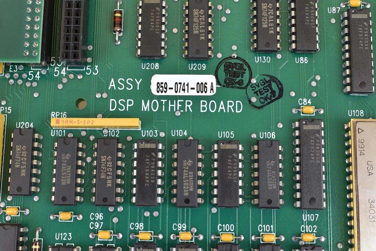 Used ASML / SVG 859-0741-006 PCB DSP Mother Board Rev.A
