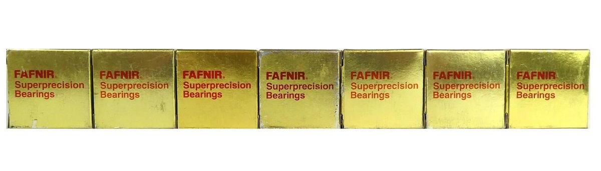 Fafnir 2MM201WI CR DUL Angular Contact Bearing Reseller Lot of 7 New Surplus