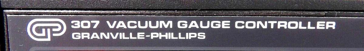 Used Granville-Phillips 307091 Ion Gauge Controller with Power Supply Working Surplus