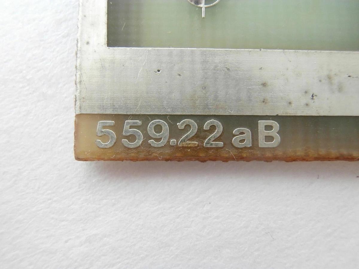 Used Karl Suss 455-60-22 PCB Card 559.22aA MJB 55 Wafer Mask Aligner Working Surplus