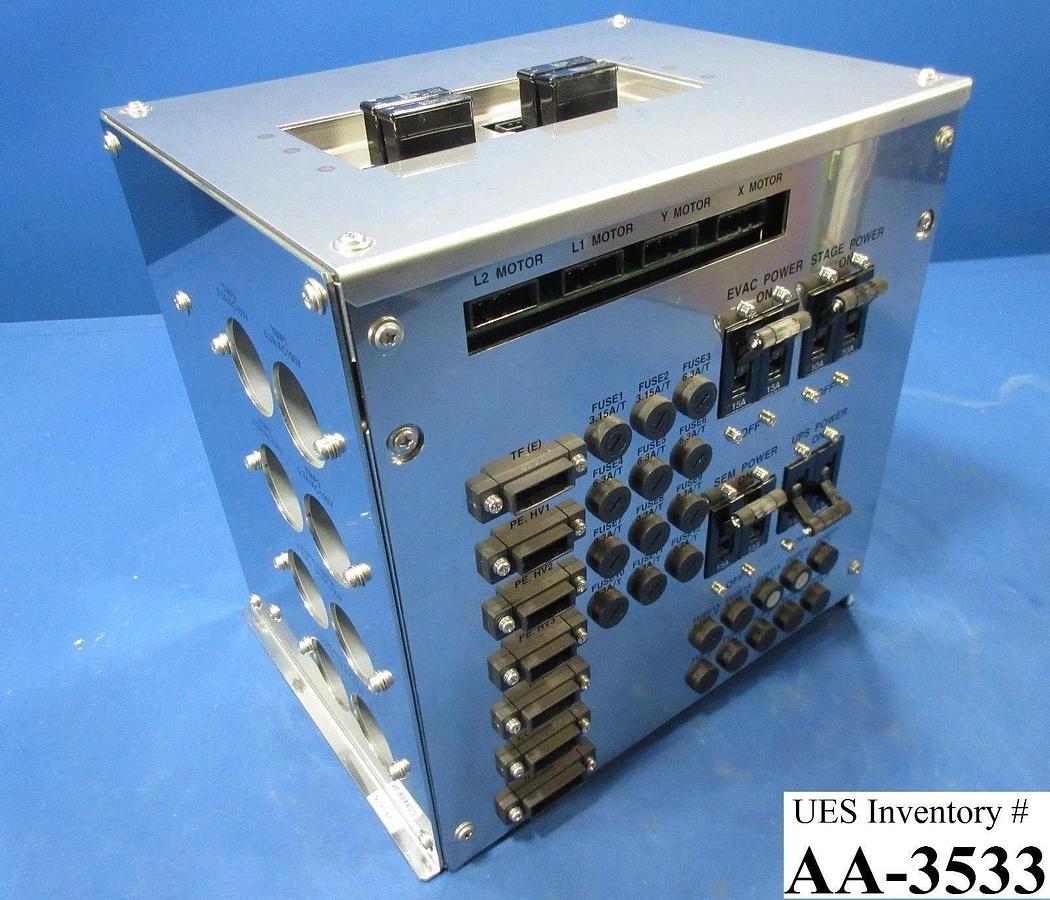 Used Hitachi SEM Power Distribution Box S-9380 Used Working