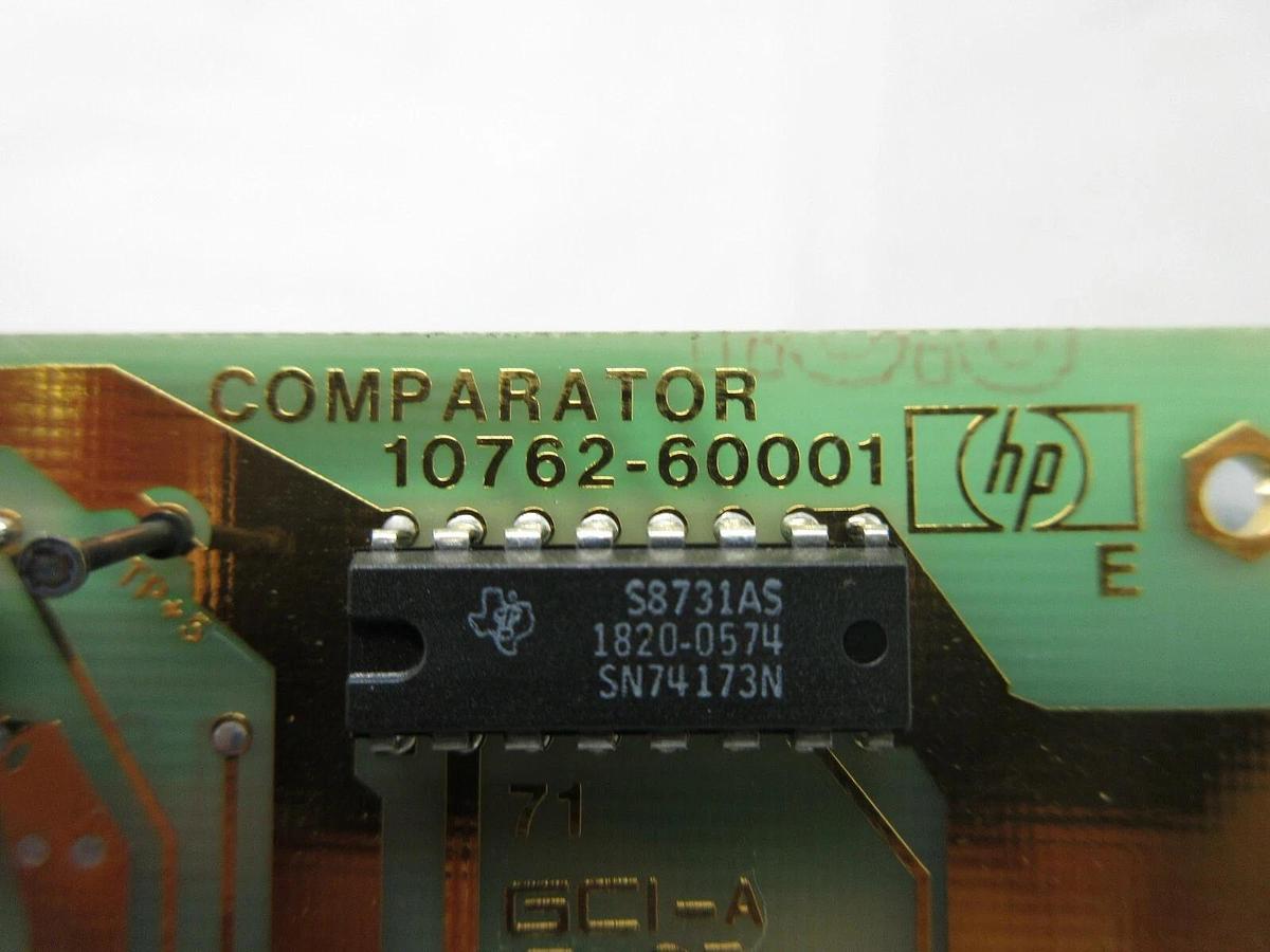 Used HP Hewlett-Packard 10762-60001 Comparator PCB Card ASML PAS 5000/2500 Used