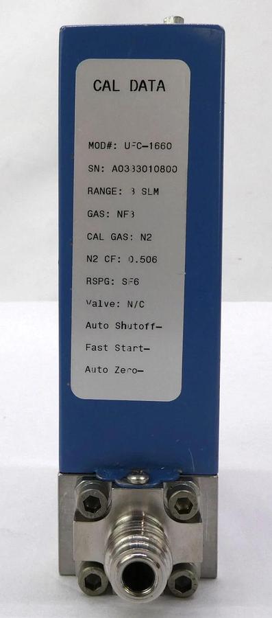 Refurbished UNIT Instruments UFC-1660 Mass Flow Controller MFC 3 SLM NF3 OEM Refurbished