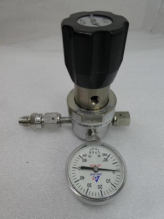 Used APTech AP1010SM 3PW FV4 FV4 IV4 Single Stage Regulator Valve Reseller Lot of 3