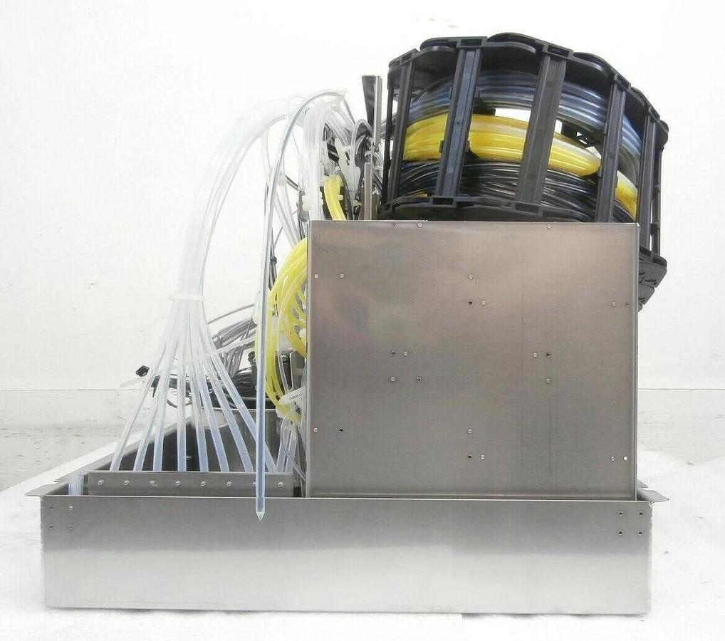 Used TEL Tokyo Electron Lithius 8-Port Photoresist Distribution Reservoir Tray Spare