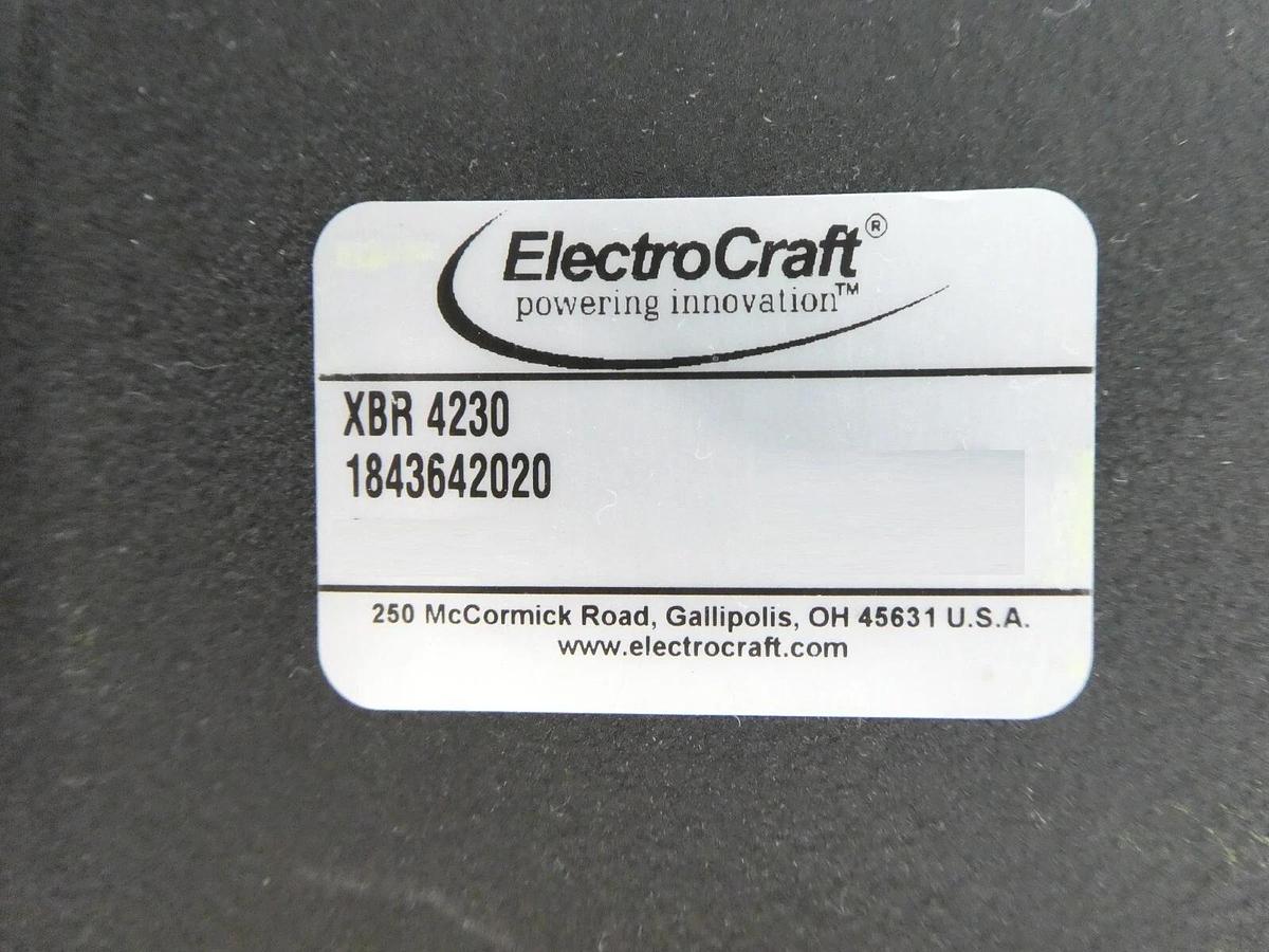 Used Electro-Craft 1843642020 Servo Motor Module Assembly XBR 4230 Untested As-Is