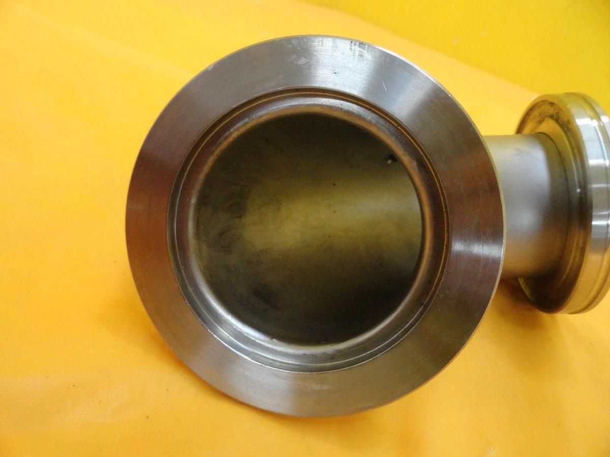 Used MKS Instruments High Vacuum Elbow Tee 90° ISO63 4VCR Stainless Steel Working
