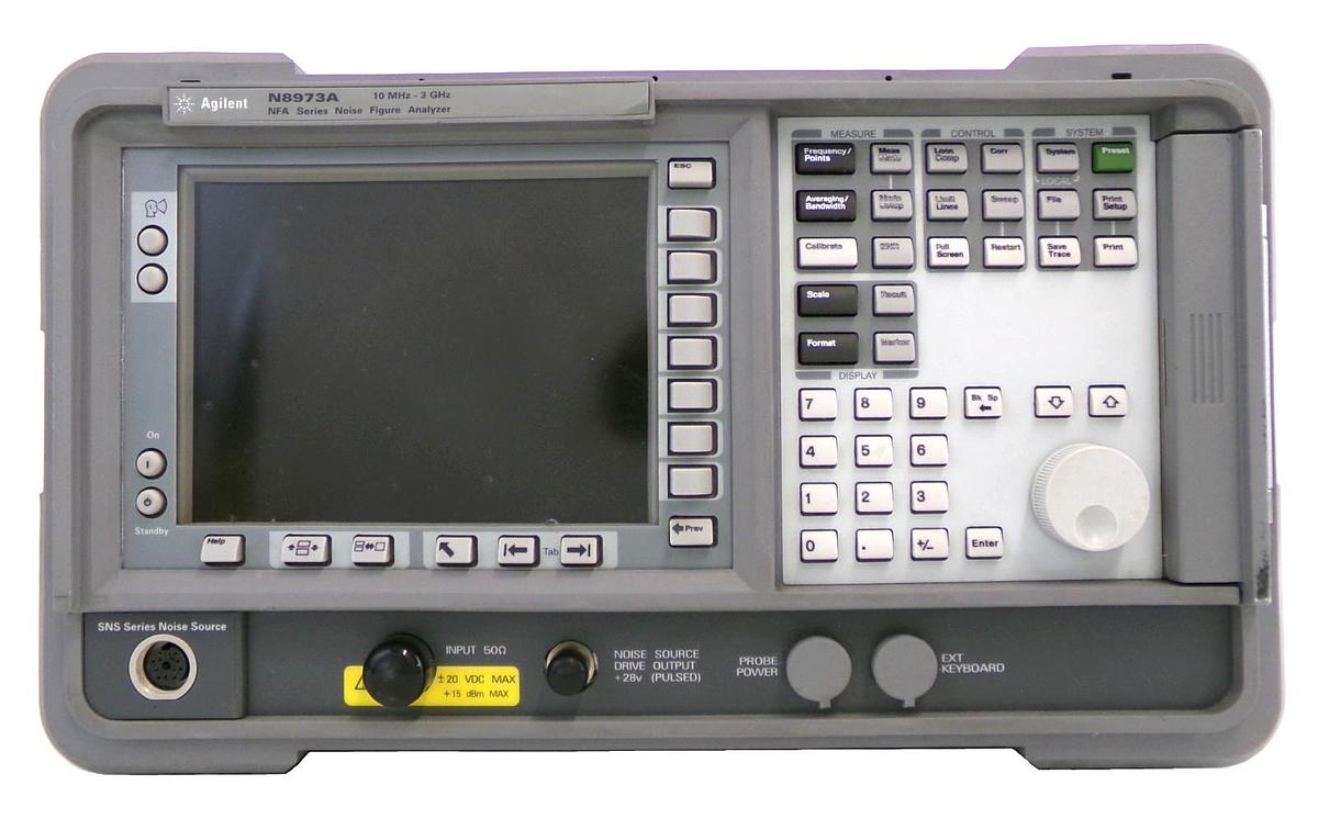 Used Agilent Technologies N8973A Noise Figure Analyzer NFA Series 10MHz-3GHz As-Is