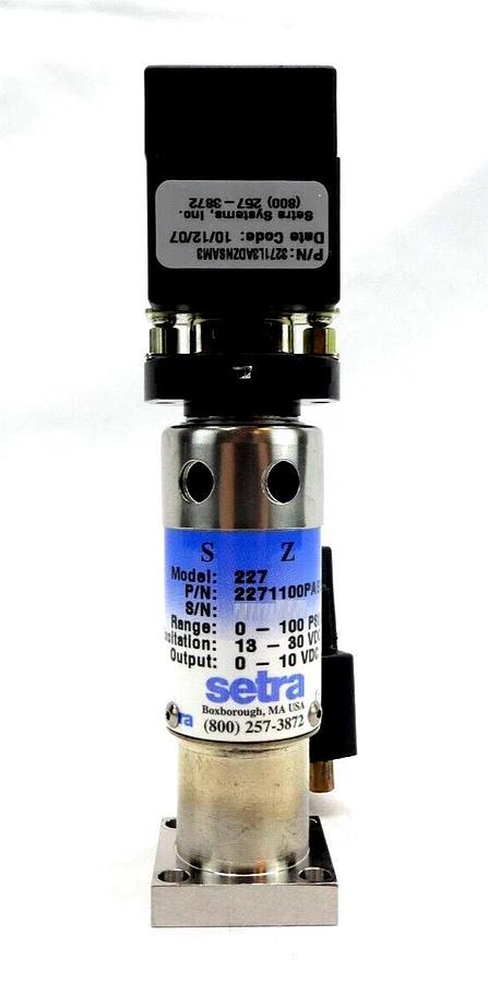 Used Setra 2271100PZE52CD1M Pressure Sensor with M327 LDM Reseller Lot of 14 Working