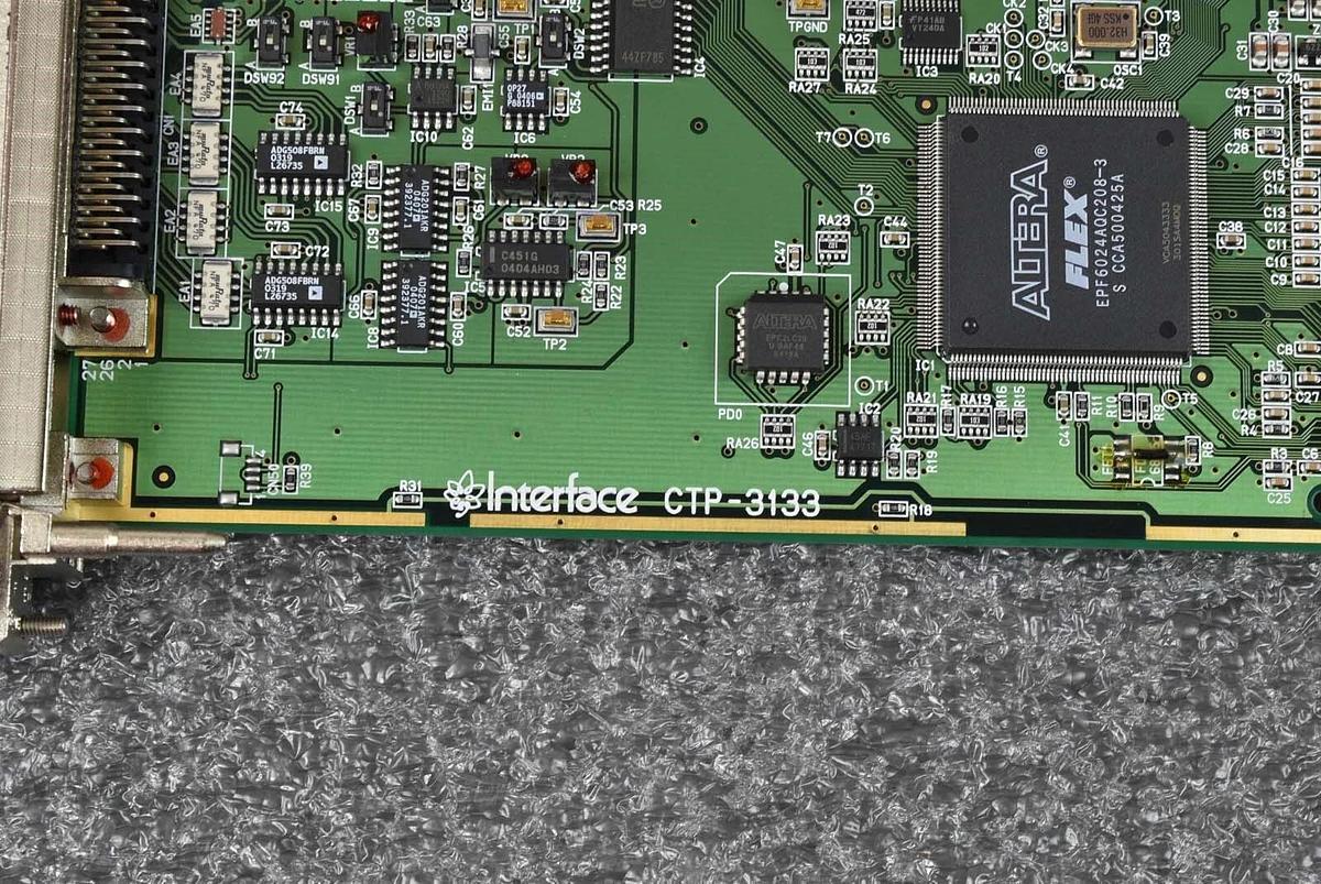 Used Interface Corp CTP-3133 PCB Interface I/O Board