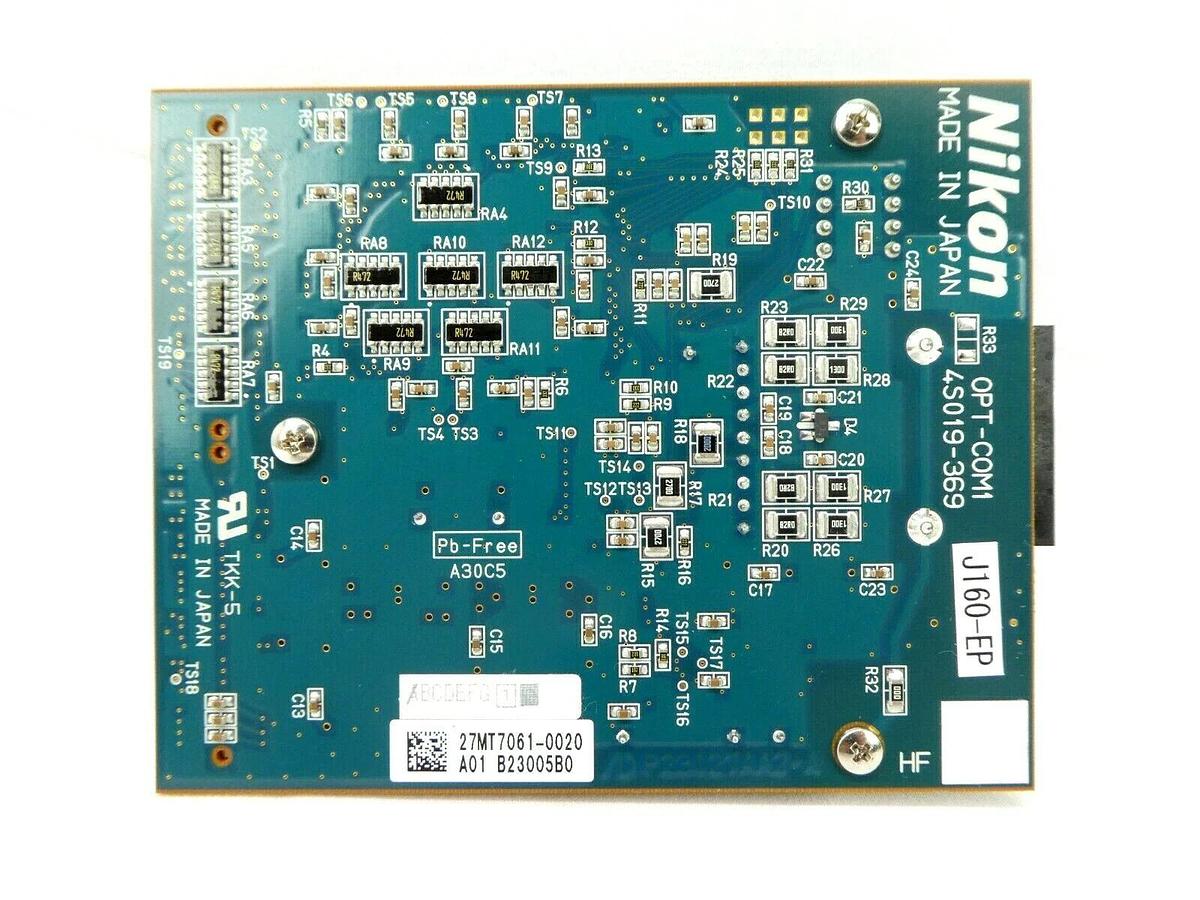 Used Nikon 4S019-369 OPT-COM1 Board PCB NSR-620D System Working Spare