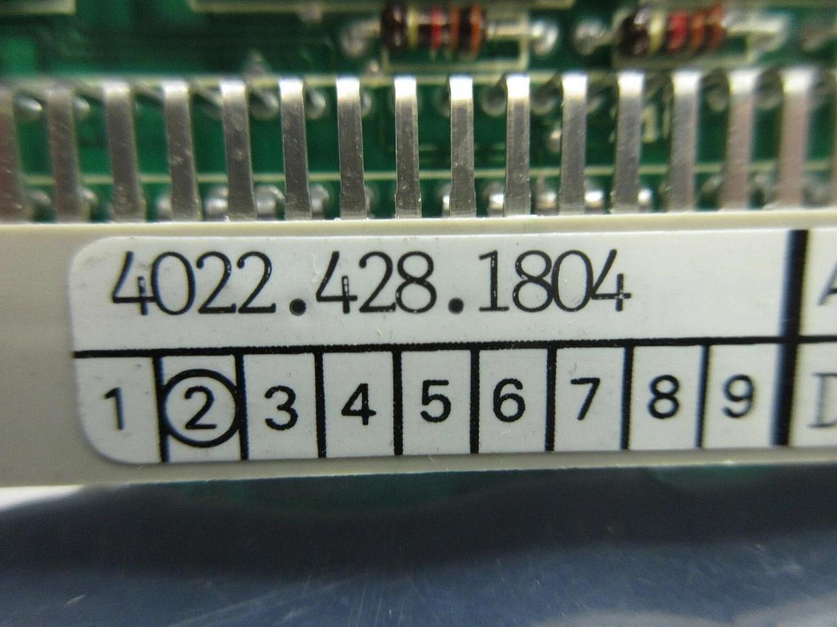 Used ASML 4022.428.1804 Prealignment Unit PCB Card PAS 5000/2500 Wafer Stepper Used