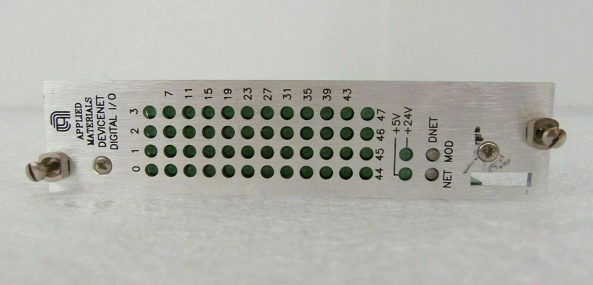 Used AMAT Applied Materials 0190-00371 DeviceNet Digital I/O PCB Card No Pull Tab