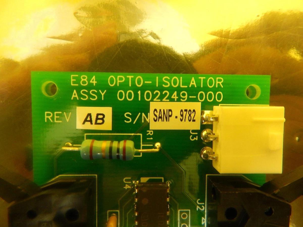 Used KLA-Tencor 00102249-000 E84 Opto-Isolator PCB Board CRS-3000 Used Working