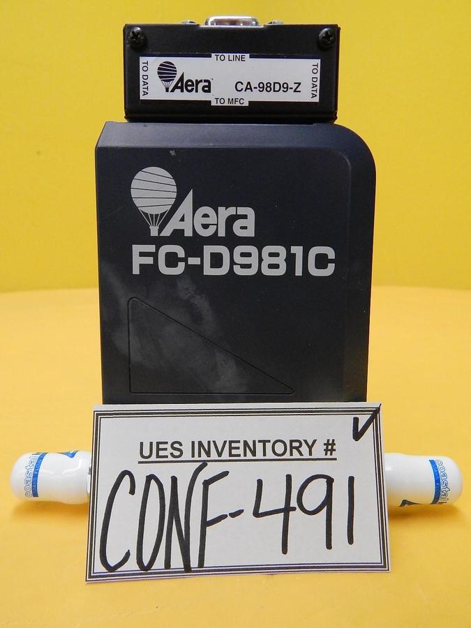 Used Aera FC-D981SBC Mass Flow Controller AMAT 3030-08675 10 SLM N2 Used Working