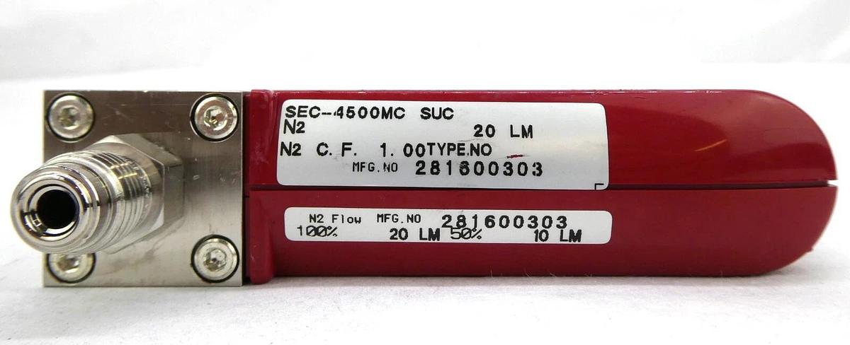 Used Horiba STEC SEC-4500M Mass Flow Controller SEC-4500 20 LM N2 Reseller Lot of 6