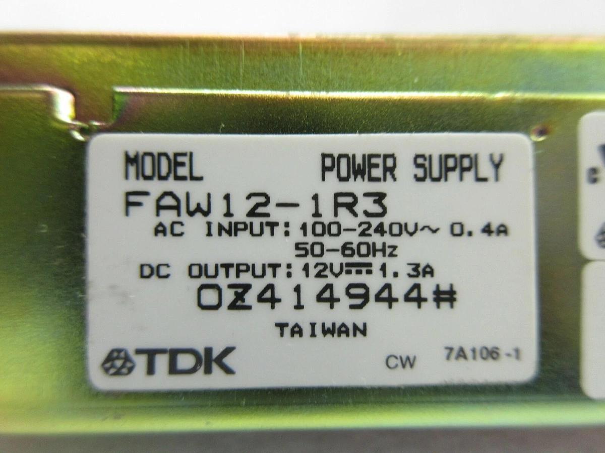 Used TDK FAW12-1R3 Power Supply Lot of 3 Nikon NSR System Used Working