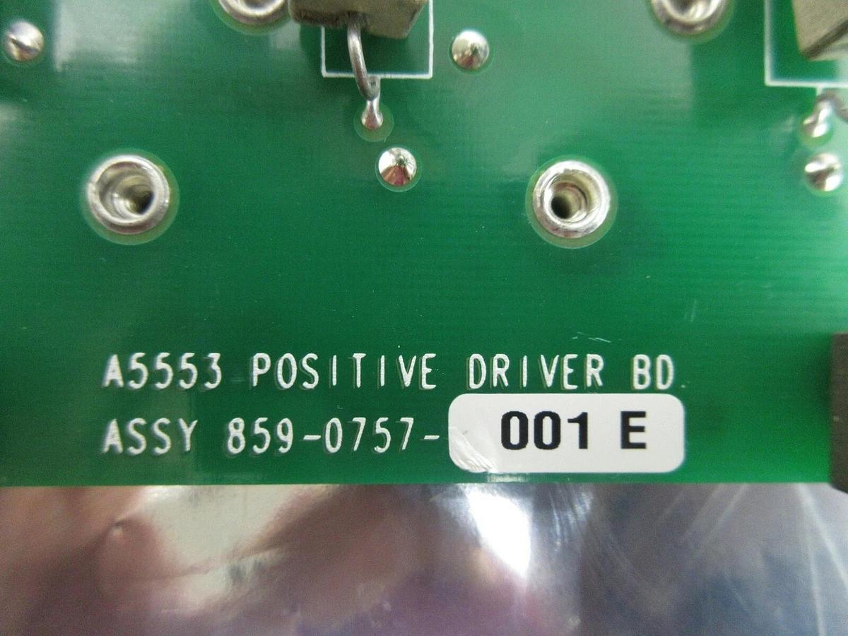 Used SVG Silicon Valley Group 859-0757-001 Positive Driver Board PCB Card A5553 Spare