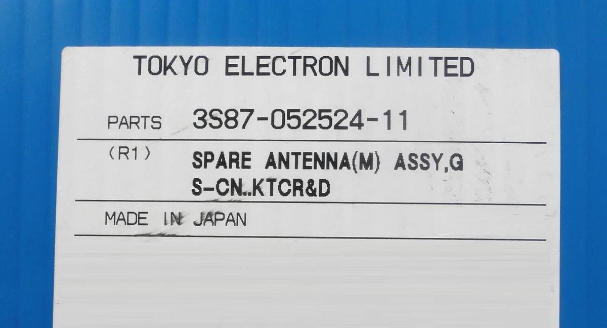 Used TEL Tokyo Electron 3S87-052524-11 Antenna Assembly (M) GS-CN..KTCR&D Trias Spare