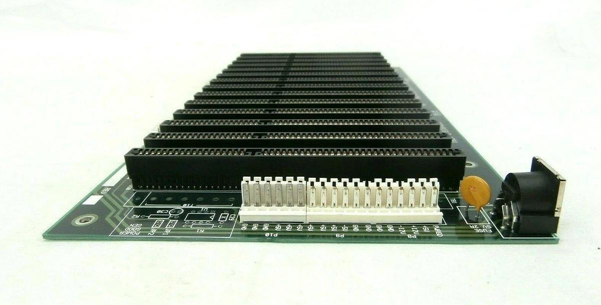 Used Plasma-Therm 98209140 ISA 14 Slot Backplane Board PCB Clusterlock 7000 Spare