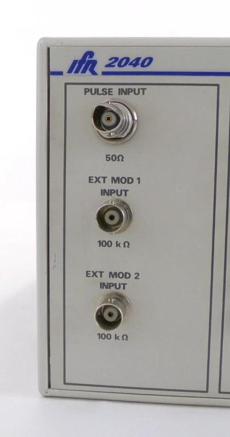 Used IFR 2040 10khz-1.35Ghz Low Noise Signal Generator Ver. 9.15 Error 26 Untested