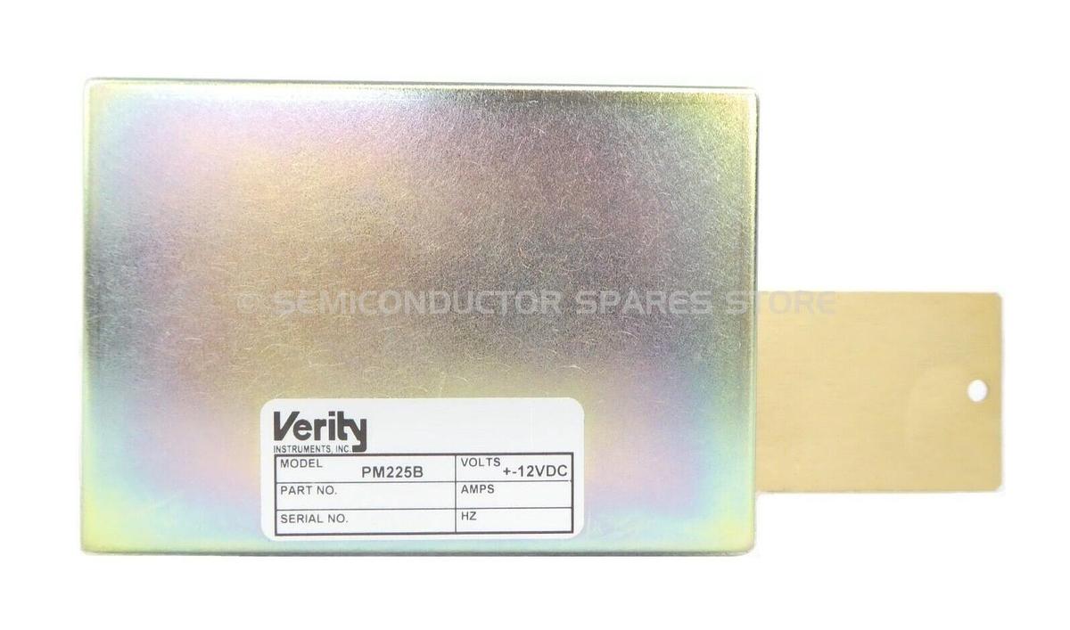 Verity Instruments PM225B Dual Endpoint Detector Novellus 27-029570-00 New