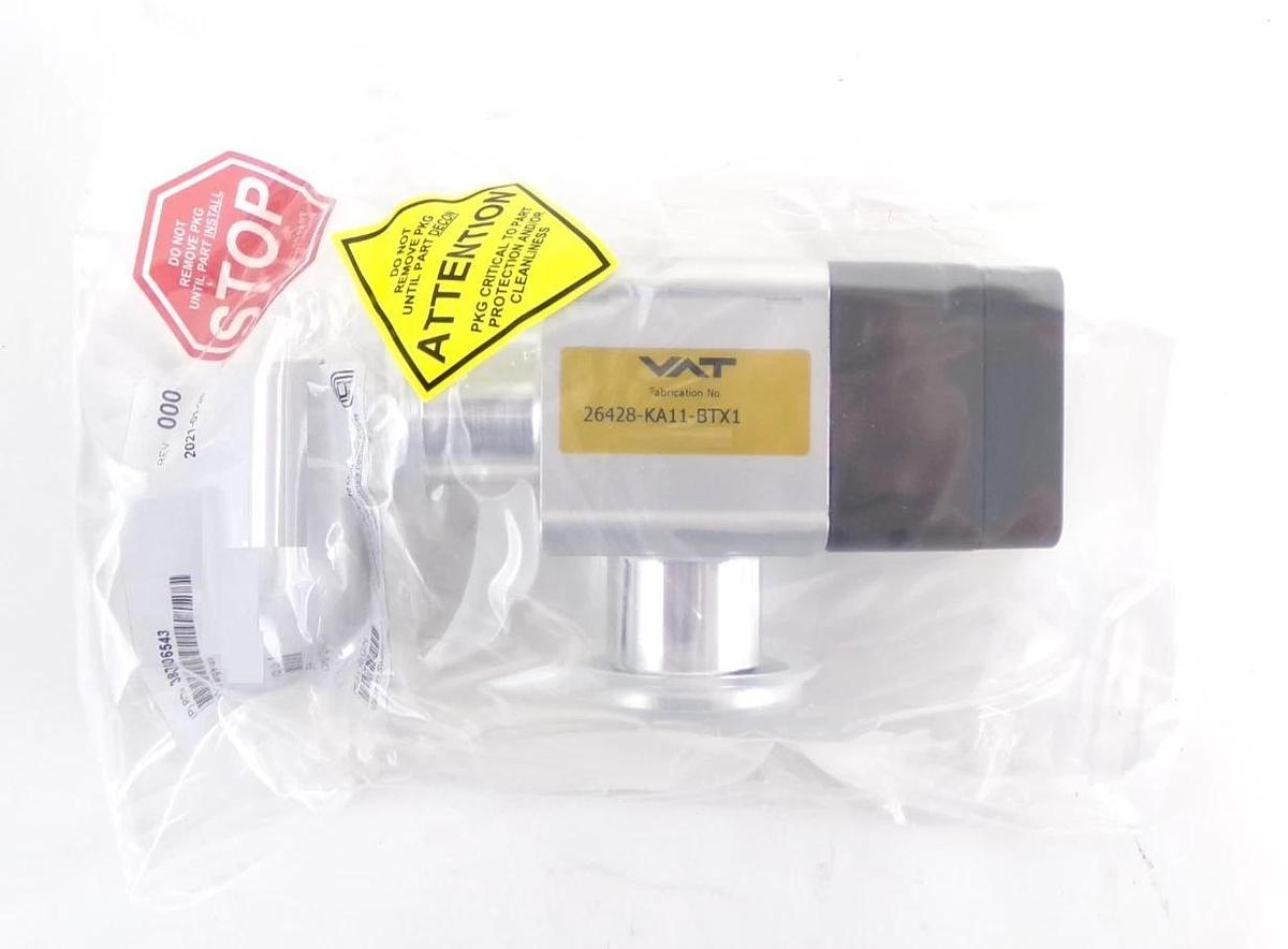 VAT 26428-KA11-BTX1 Angle Valve AMAT 3870-06543 Reseller Lot of 2 New Surplus